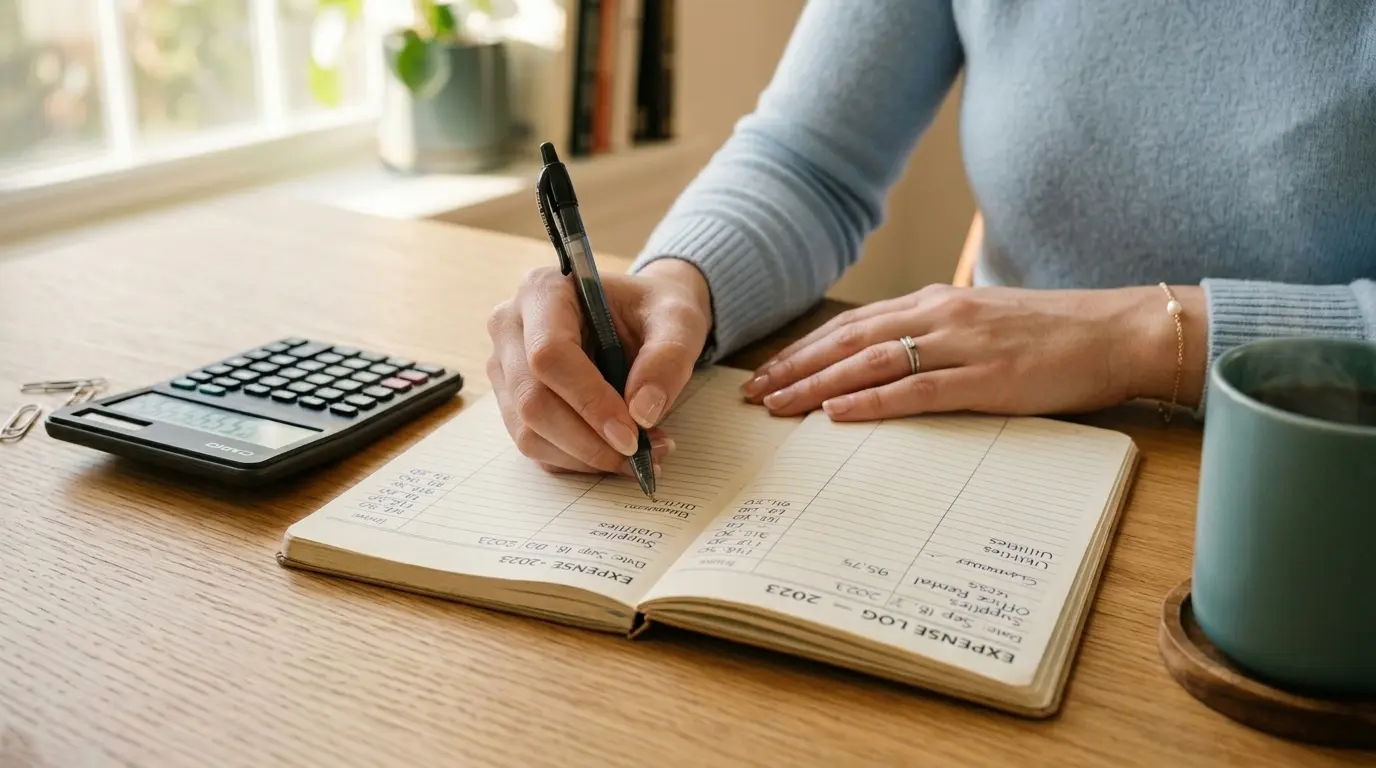 Bookkeeping records in accounting software