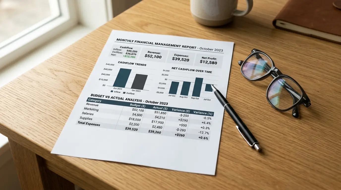 Financial management report