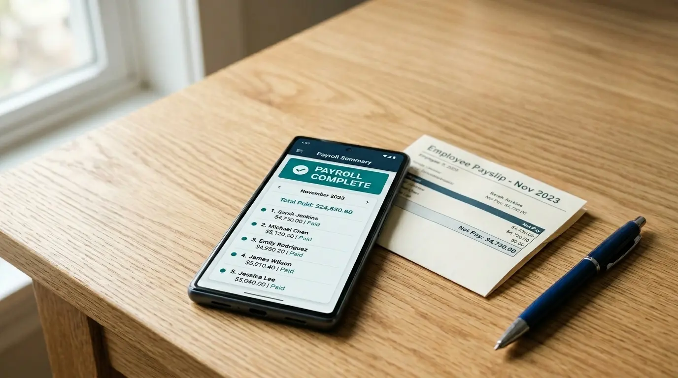 Payroll management software